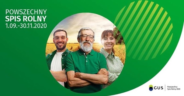 Plakat spisu rolnego